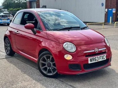 Used Fiat 500 S 69 HP (50 kW) 2013 Red Hatchback