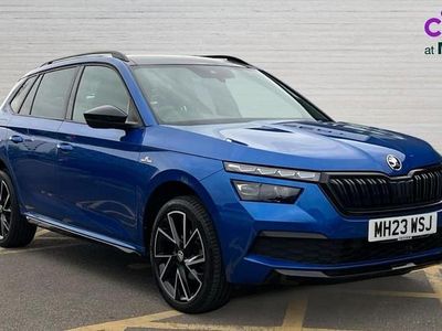 Used Skoda Kamiq Monte Carlo 150 HP (110 kW) 2023 Blue SUV