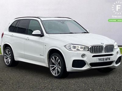 Used BMW X5 M Sport 231 HP (169 kW) 2018 White SUV