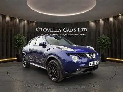 Used Nissan Juke Tekna 117 HP (86 kW) 2017 Blue SUV