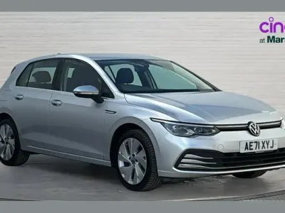 Used VW Golf VIII Style 128 HP (94 kW) 2021 Silver Hatchback