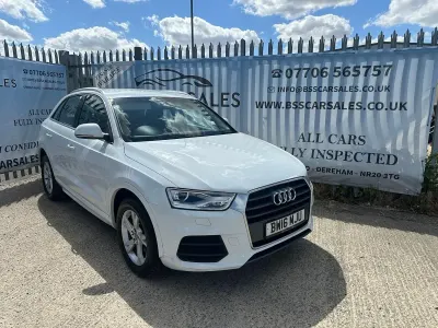 Used Audi Q3 Comfort 147 HP (108 kW) 2016 White SUV