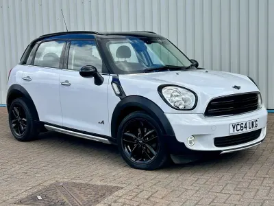 Used Mini Cooper D Countryman 112 HP (82 kW) 2014 White SUV