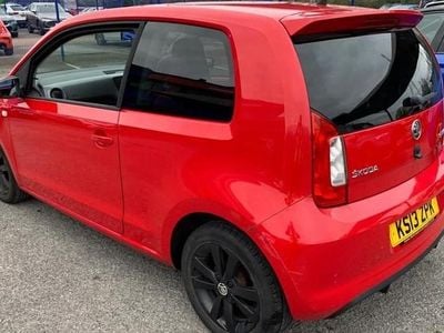 Begagnad Skoda Citigo Sport 75 HK (55 kW) 2013 Röd Halvkombi