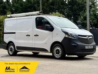 Used Vauxhall Vivaro S 2016 White