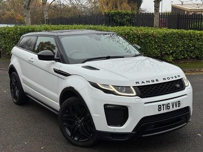 White Used 2016 Land Rover Range Rover evoque HSE Dynamic Coupe | £11,500 (Fair price)