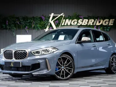 Used BMW M135 Comfort Edition 306 HP (225 kW) 2022 Grey Hatchback