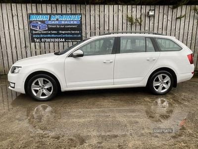 Used Skoda Octavia Business Line 110 HP (80 kW) 2016 White Hatchback