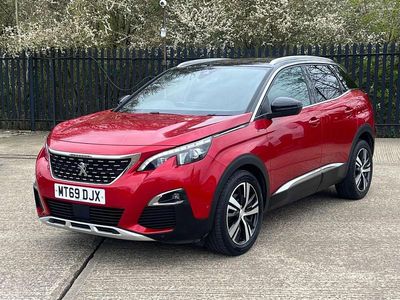 Used Peugeot 3008 GT-line 130 HP (95 kW) 2019 Red SUV