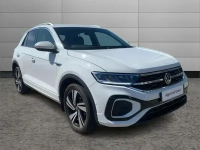 Used VW T-Roc R-line 150 HP (110 kW) 2023 White SUV