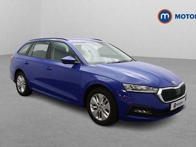 Used Skoda Octavia SE 110 HP (80 kW) 2022 Blue Estate
