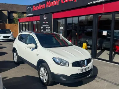 Used Nissan Qashqai N-TEC 117 HP (86 kW) 2012 White SUV