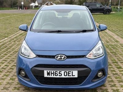 Used Hyundai i10 SE 66 HP (48 kW) 2016 Blue Hatchback