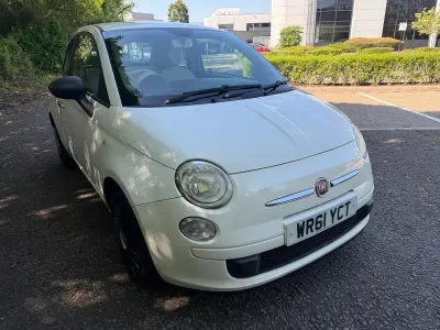 Used Fiat 500 Pop 69 HP (50 kW) 2011 White Hatchback