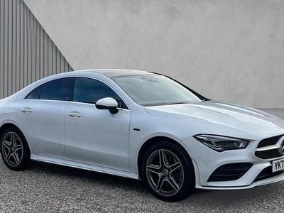 White Used 2020 Mercedes CLA250e AMG Line Premium Plus Sedan | £23,080 (Fair price)