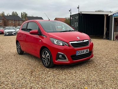 Used Peugeot 108 Allure 82 HP (60 kW) 2014 Red Hatchback