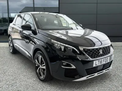 Used Peugeot 3008 GT-line 2018 Black SUV