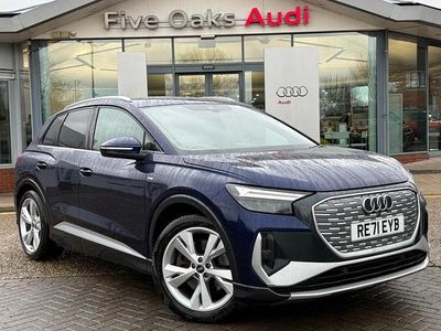 Used 2021 Audi Q4 e-tron S-Line SUV | £22,690 (Fair price)