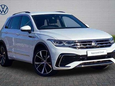 Used VW Tiguan R-line 150 HP (110 kW) 2023 White SUV