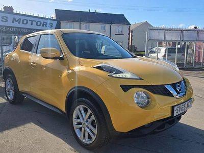 Used Nissan Juke Acenta Premium 2015 Yellow SUV
