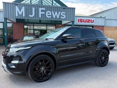 Used Land Rover Range Rover evoque Dynamic 187 HP (137 kW) 2012 Black SUV