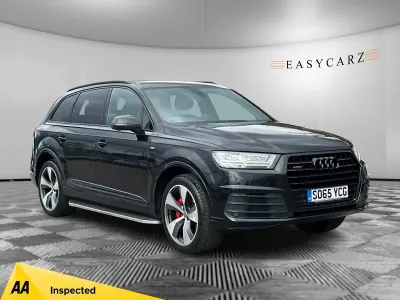 Begagnad Audi Q7 S-Line 2016 Svart SUV