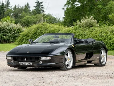 Used Ferrari F355 380 HP (279 kW) 1999 Black Cabriolet