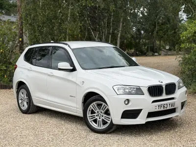 Used BMW X3 M Sport 184 HP (135 kW) 2013 White SUV