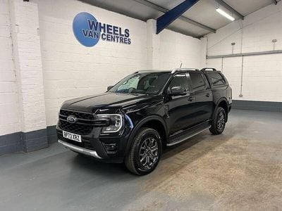 Black Used 2023 Ford Ranger Wildtrack Pickup | £29,797 (Fair price)