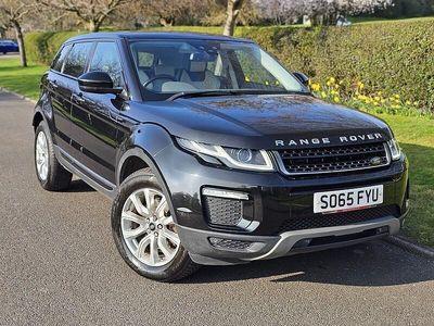 Used Land Rover Range Rover evoque SE 2015 Black Estate