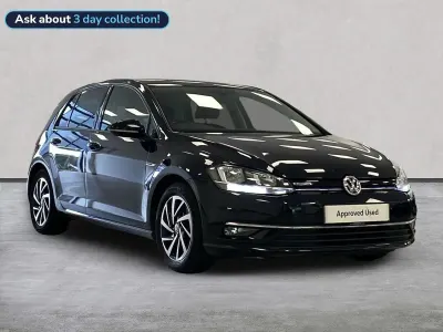 Used VW Golf VII Match 130 HP (95 kW) 2019 Black Hatchback