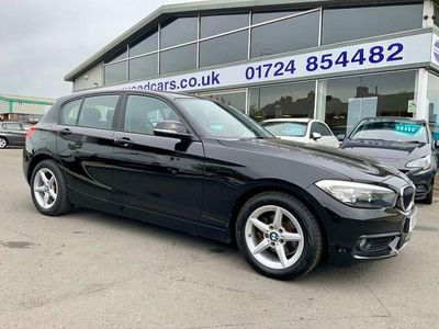 Used BMW 118 Comfort Edition 2017 Black Hatchback