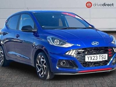 Used Hyundai i10 N Line 101 HP (74 kW) 2023 Blue Hatchback