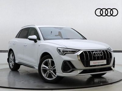 White Used 2020 Audi Q3 S-Line SUV | £23,990 (Fair price)