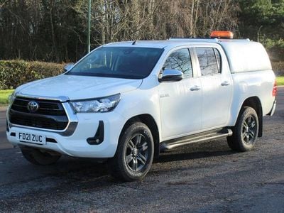 White Used 2021 Toyota HiLux Pickup | £19,950 (Super price)