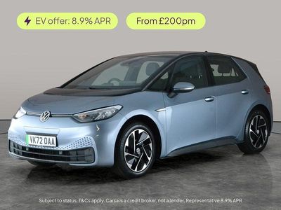 Used VW ID.3 Pure 110 kW (150 HP) 2022 Blue Hatchback