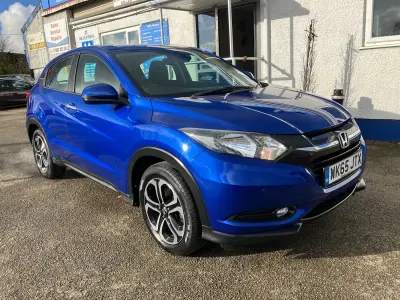 Used Honda HR-V SE 130 HP (95 kW) 2015 Blue SUV
