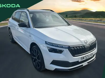 Used Skoda Kamiq Monte Carlo 115 HP (84 kW) 2023 White SUV