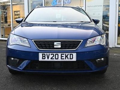 Used Seat Leon SE Dynamic 115 HP (84 kW) 2020 Blue Estate