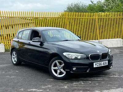 Used BMW 116 Efficient Dynamics 116 HP (85 kW) 2016 Black Hatchback