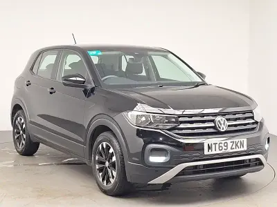 Used VW T-Cross S 95 HP (69 kW) 2019 Black SUV