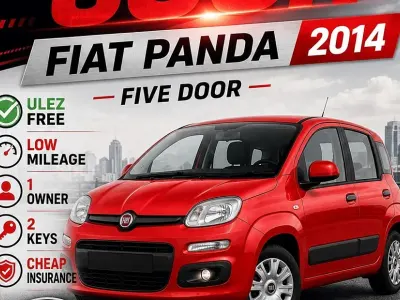 Used Fiat Panda Pop 69 HP (50 kW) 2014 Red Hatchback