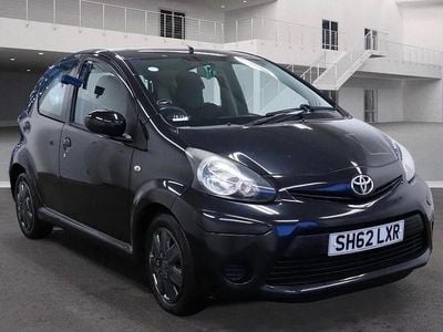 Black Used 2012 Toyota Aygo Hatchback | £2,495 (Fair price)