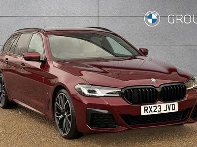 Used BMW 520 M Sport 190 HP (139 kW) 2023 Red Estate