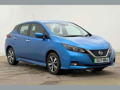 Blue Used 2021 Nissan Leaf Acenta Hatchback | £9,376 (Good price)