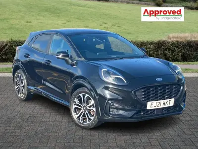Używany Ford Puma ST-Line 155 KM (114 kW) 2021 Czarny SUV