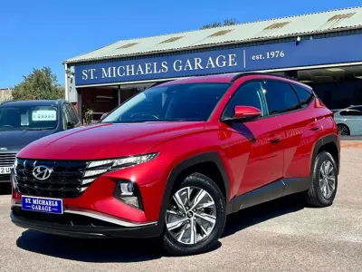 Usado Hyundai Tucson SE 230 CV (169 kW) 2021 Rojo SUV