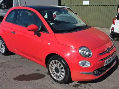 Used Fiat 500 Lounge 69 HP (50 kW) 2015 Pink Hatchback