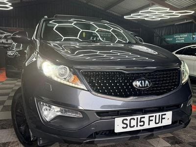 Used Kia Sportage 114 HP (83 kW) 2015 Silver SUV