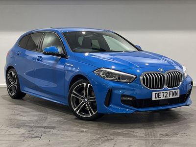 Used BMW 118 M Sport 136 HP (100 kW) 2022 Blue Hatchback